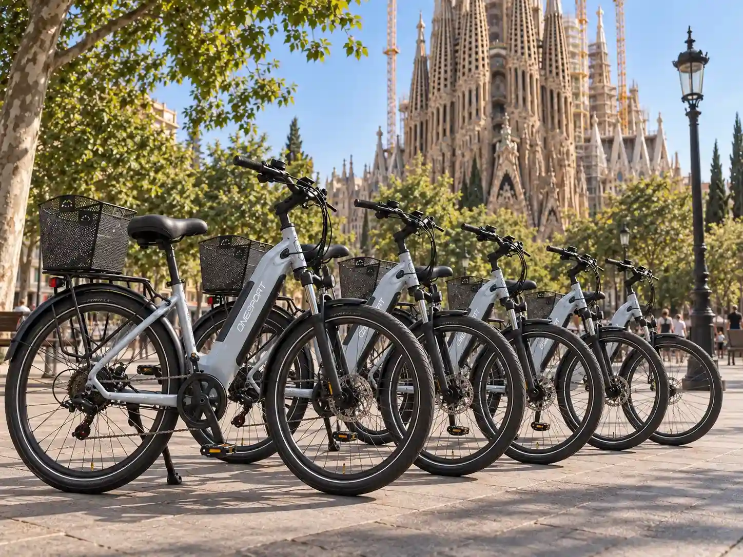 Onesport electric bike in Barcelona